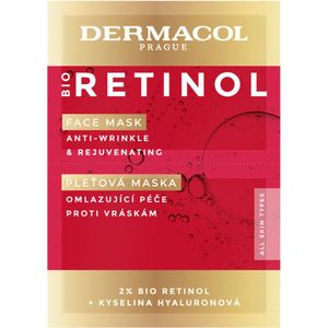 Dermacol - Bio Retinol Crème-Masker - 16 ml - Gezichtsmasker