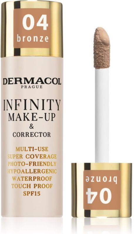 Dermacol - Infinity - Foundation - Tint 04 Bronze - 20 g