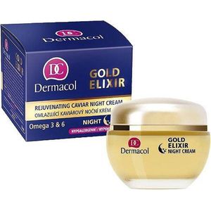 Dermacol - Gold Elixir - Verjongende Nachtcrème - 50 ml - Kaviaar