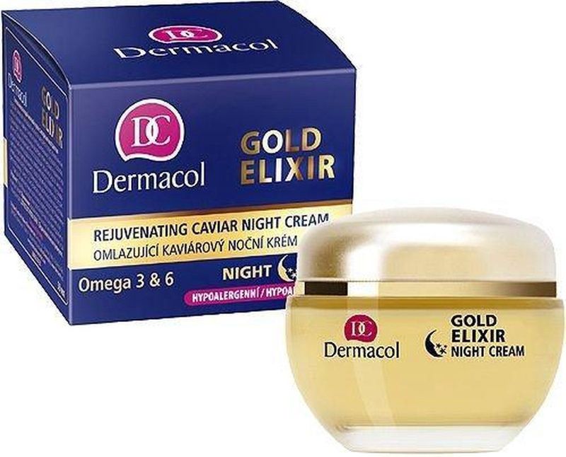 Dermacol - Gold Elixir - Verjongende Nachtcrème - 50 ml - Kaviaar