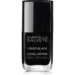 Gabriella Salvete - Longlasting Enamel - Nagellak - Deep Black - 11 ml