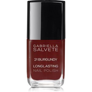 Gabriella Salvete - Longlasting Enamel - Nagellak - Burgundy - 11 ml