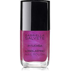 Gabriella Salvete Longlasting Enamel Langaanhoudende Nagellak  met Parelmoer Glans Tint  31 Fuchsia 11 ml