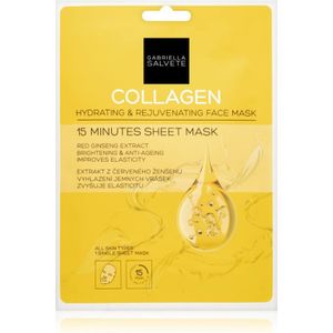 Gabriella Salvete Face Mask Collagen Cellaag Masker voor Stralende en Gladde Huid 1 st
