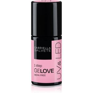 Gabriella Salvete GeLove Gel Nagellak voor UV/LED Lamp 3in1 Tint 04 Self-Love 8 ml