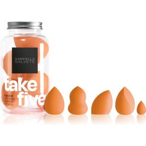 Gabriella Salvete - Take Five - Applicatoren Set - Oranje - 5 stuks
