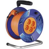 Verlengkabel - 20 Meter - 4 Stopcontacten - PVC - Aarding