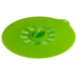 Steuber Universeel glazen deksel voor potten en pannen met een diameter van 28/30/32 cm, universeel deksel met afvoerventiel en siliconen rand