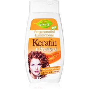 Bione Cosmetics Keratin + Panthenol Herstellende Conditioner voor het Haar 260 ml