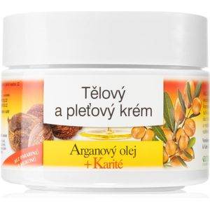 Bione Cosmetics Argan Oil + Karité Gezichtscrème voor Heel Gezin 260 ml