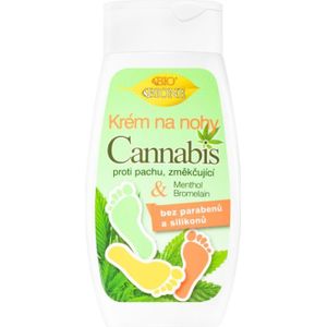 Bione Cosmetics Cannabis Verzachtende Voetcrème 260 ml