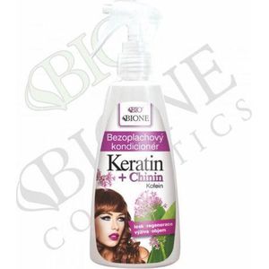 Bione Cosmetics - Keratin + Chinin - Leave-In Conditioner - 260 ml