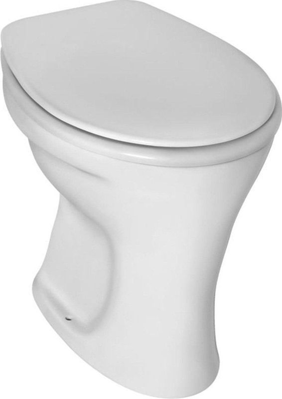 Ideal Standard Eurovit Staand Closet Vlakspoel C/Ao + 6Cm Wit
