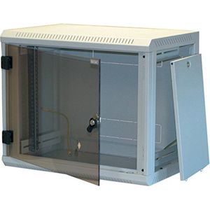 Triton 19"" Rack Wall-Mount 15U/500 afneembaar wandframe, 30 kg, grijs, plank (30 kg, wandframe, grijs, 27,1 kg, 600 x 495 x 770 mm)