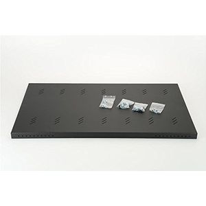 Triton RAB-UP-7 19 inch rack met deelbare houders, maximale belasting 80 kg, diepte 750 mm, zwart