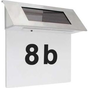 LED Solar verlichting huisnummer