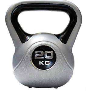Kettlebell - 20 kg - Vinyl - Met Driehoekige Grip