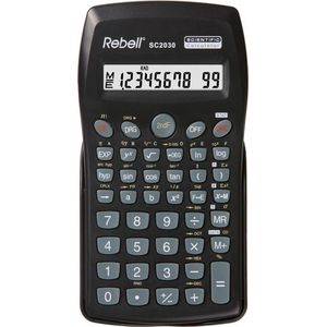 Rebell calculator - zwart - wetenschappelijk - RE-SC2030-BX