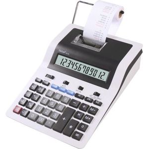 Rebell printcalculator - PDC30 WB - wit-zwart - RE-PDC30-WB