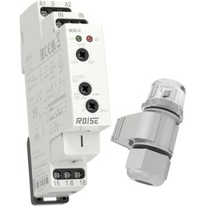 Rose LM SOU-1/230 Schemerschakelaar 1 Stuk(s) Lichtgevoeligheid: 1 - 50000 Lx 1x Wisselcontact