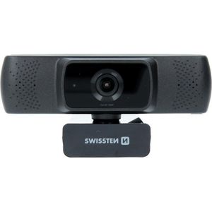 Swissten - Webcam - Full HD 1080P - Zwart