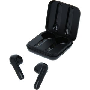 Swissten Bluetooth TWS oortjes Flypods (12 h, Draadloze), Koptelefoon, Zwart