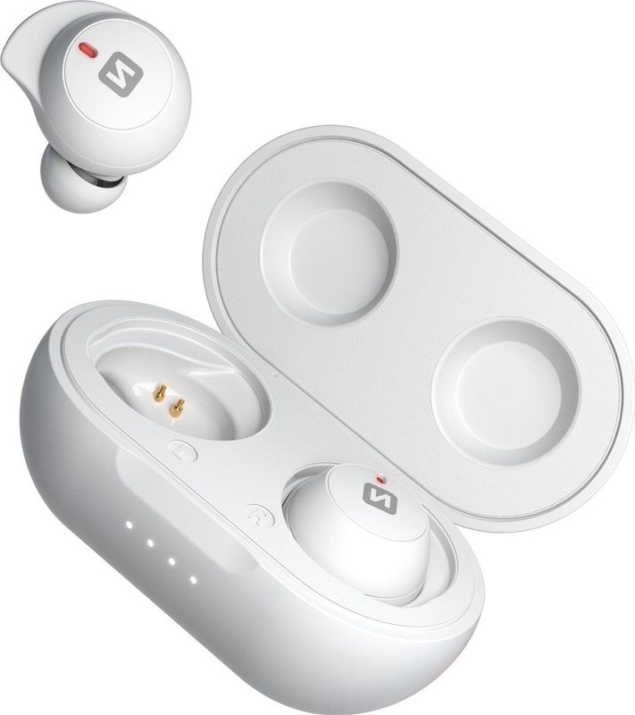 Swissten - Stonebuds - Draadloze Oordopjes - Wit - In-Ear