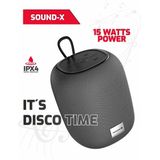 Swissten Bluetooth Sound-X Speaker - Draadloos - Grijs