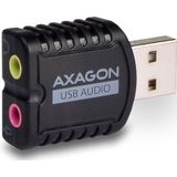 AXAGON ADA-10 - externe USB-geluidskaart, stereo audio mini-adapter