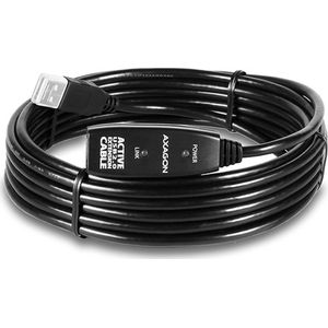 Axagon ADR-205 USB-kabel USB 2.0 5 m USB A Zwart