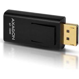 Axagon RVD-HI, DisplayPort (PC) naar HDMI (scherm), Mannelijk, Vrouwelijk, Recht, Recht