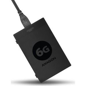 AXAGON ADSA-1S6 - USB3.0 externe harde schijf behuizing voor 2,5 inch SATA I/II/III 6G UASP, SSD, HDD harde schijven
