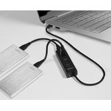 AXAGON HUE-S2B - USB 3.0 Hub - 4-poorts - Inclusief microUSB-ingang