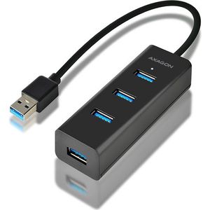 AXAGON HUE-S2B - USB 3.0 Hub - 4-poorts - Inclusief microUSB-ingang