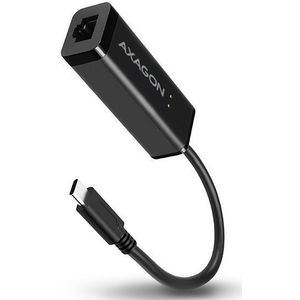 Axagon ADE-SRC Adapter - USB-C 3.1 Gen 1 - RJ-45 - Zwart