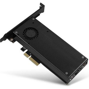 AXAGON PCEM2-DC PCIe 3.0 x4 Adapter 1x M.2 NVMe en 1x M.2 SATA