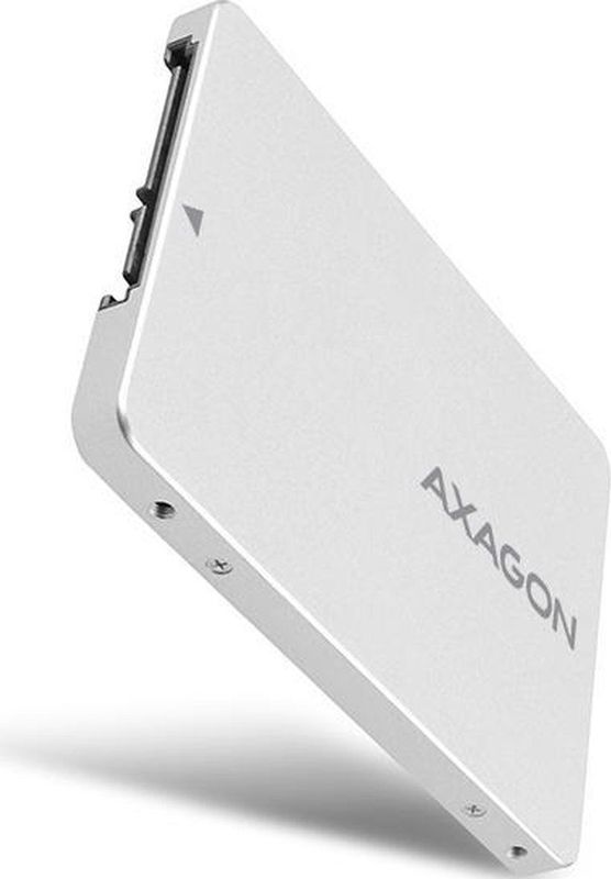 AXAGON - RSS-M2SD - SSD SATA - Zilver - Aluminium Behuizing