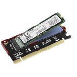 AXAGON SSD Adapter - PCI-E 3.0 16x - M.2 NVMe - Met Koeling