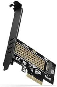 Axagon - PCEM2-N - PCIe 3.0 x 4 Adapter - 1x M.2 NVMe SSD - Passieve Koeling