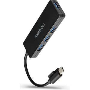 AXAGON - HUE-G1C - 4-Port USB 3.2 Gen 1 Hub - Zwart - Plastic