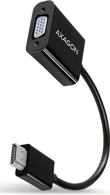 Axagon - RVH-VGAN - Videokabel - Zwart - 0.02 m