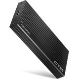 AXAGON EEM2-GTR - USB-C 3.2 Gen2 - M.2 NVMe SSD Box - Zwart - Aluminium