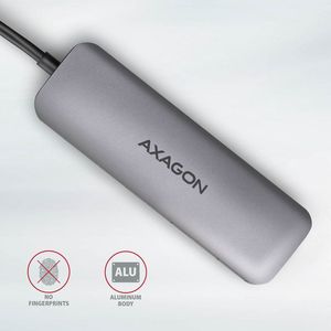AXAGON - HMC-5 - Multiport USB-C 3.2 Gen 1 Hub - Zwart - 5-in-1