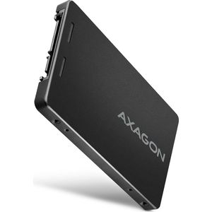 AXAGON RSS-M2B SATA - M.2 SSD SATA, up to 80mm SSD, ALU body, black *SATAM *M.2