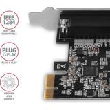 AXAGON PCEA-P1N PCIe Adapter 1x parallel port adapter w. SP & LP *PCIEM
