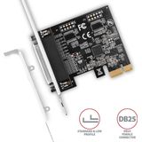 AXAGON PCEA-P1N PCIe Adapter 1x parallel port adapter w. SP & LP *PCIEM