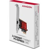 AXAGON PCEE-G25 PCIe Adapter 2.5 Gigabit Ethernet Realtek 8125, PXE, w. SP & LP *PCIEM *RJ45F