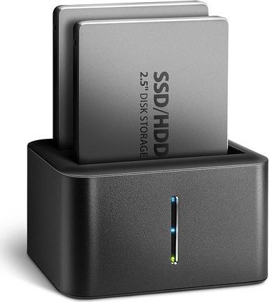 AXAGON - ADSA-D25 - USB 3.2 Gen 1 - 2x SATA 6G - Cloning Dock