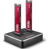 AXAGON Harde Schijf Dockingstation - NVMe - USB 3.1 - Clone-functie