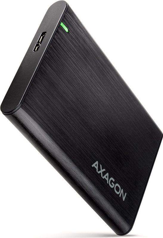AXAGON EE25-A6M - USB3.0 - SATA 6G - Externe Behuizing - Zwart - Aluminium